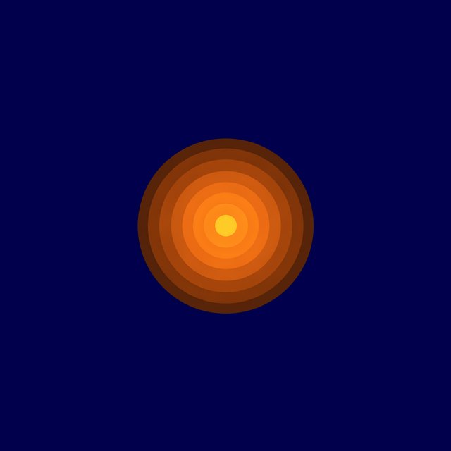 An abstract graphic with concentric circles represents devotional content on Sukh Radio.